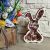 Stojaca dekorácia - veľkonočný zajačik