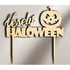 Zápich na tortu Veselý HALOWEEN