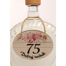 Tabuľka na fľašu - vzor 13