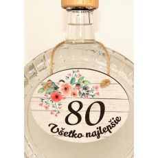 Tabuľka na fľašu - vzor 25