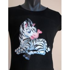 Dámske tričko - Zebra