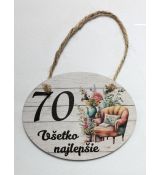 Tabuľka na fľašu - vzor 28