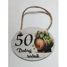 Tabuľka na fľašu - vzor 41